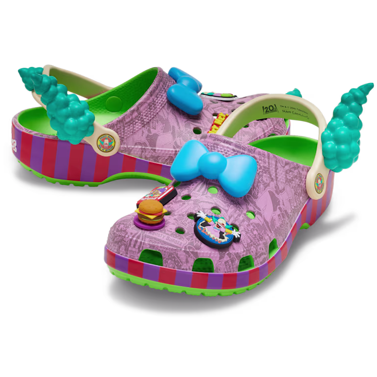 Step out in style with Crocs™ THE SIMPSONS KRUSTY CLASSIC CLOG, Multi—featuring playful colours and fun cartoon-themed charms, inspired by Krusty from The Simpsons. A vibrant choice for unique finds on Tallinn shopping adventures. Gate21.ee