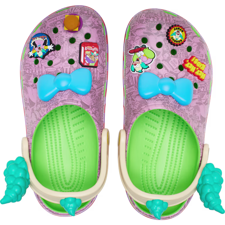 The Crocs™ THE SIMPSONS KRUSTY CLASSIC CLOG, Multi, features colourful cartoon charms and playful details—a whimsical concept shop find for unique Tallinn shopping ideas. Gate21.ee