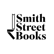 Logo for Smith Street Books with black text and a stylised book on white&mdash;ideal for a publisher behind creative cocktail titles like "The Cocktail Cabinet: Tequila. Gate21.ee